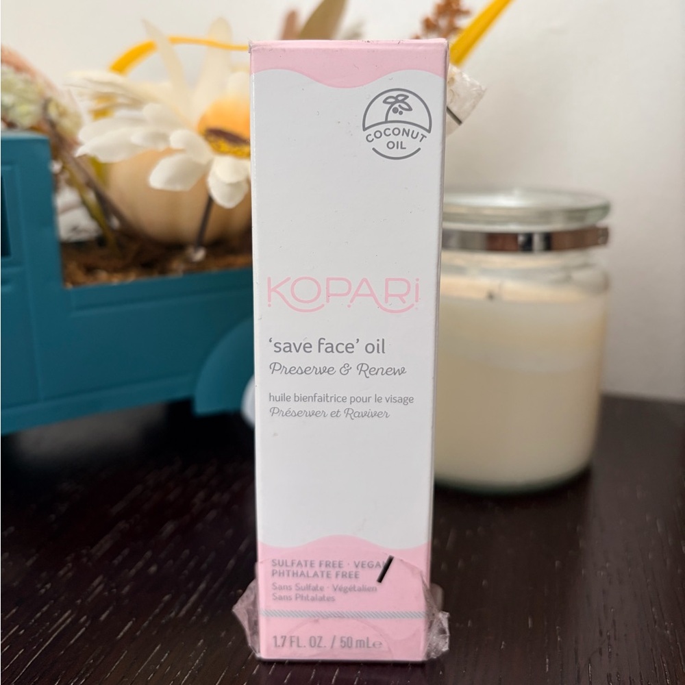 Kopari Save Face Oil Preserve & Renew ~ 1.7‎ fl.oz. | 50mL NEW